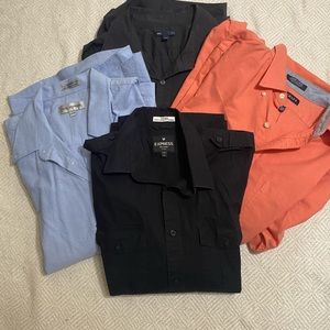 Various Mens Long Sleeve Button Down